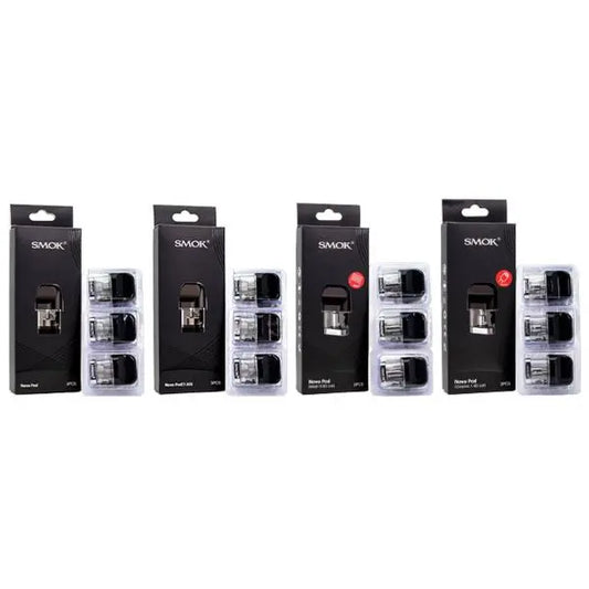 SMOK Replacement Vape Pods | Novo 3, Novo 2x, NFix, Nord, Tech 247 eLiquid.com SMOK Replacement Vape Pods | Novo 3, Novo 2x, NFix, Nord, Tech 247 eLiquid.com