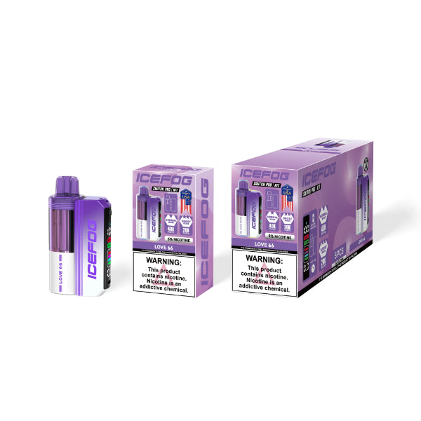 IceFog 40,000 Switch Pro Disposable Vape Kit $18.00 eLiquid.com IceFog 40,000 Switch Pro Disposable Vape Kit $18.00 eLiquid.com