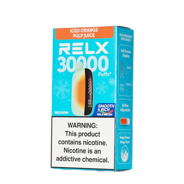 Relx Nova 30,000 Puffs Disposable 3% $16.99 eLiquid.com Relx Nova 30,000 Puffs Disposable 3% $16.99 eLiquid.com