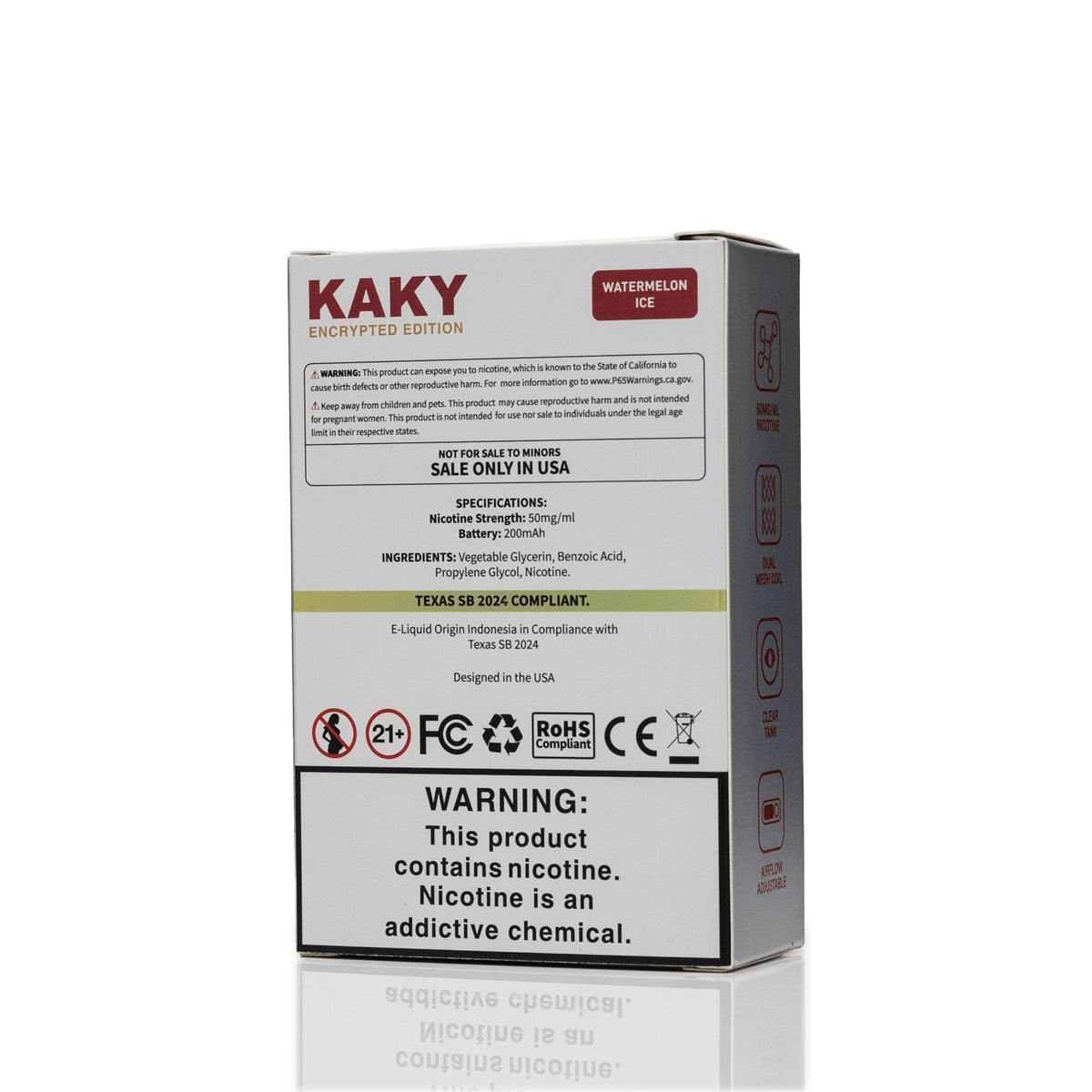 KAKY 80K Disposable Pods 2-Pack - Foger Compatible