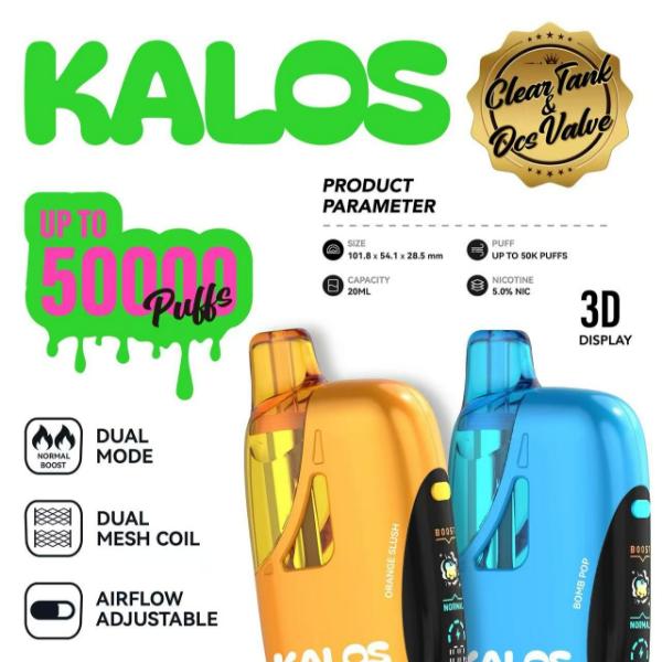 Best Flavors Kalos 50,000 Puffs Disposable