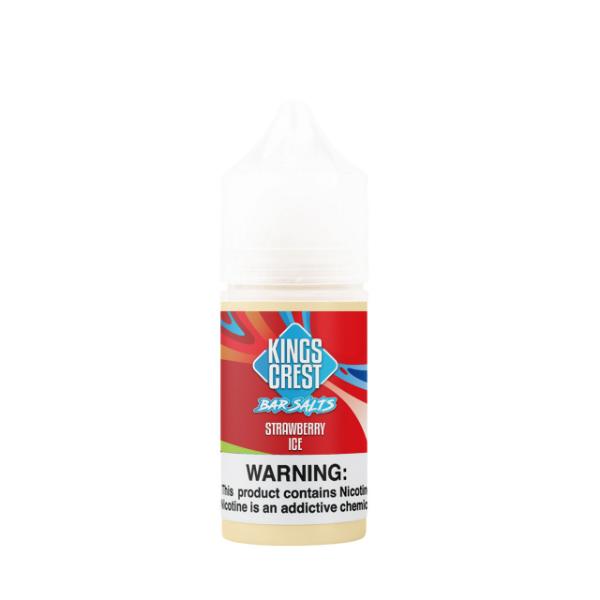 Best Deal King's Crest Salt 30ML Vape Juice - Strawberry Ice