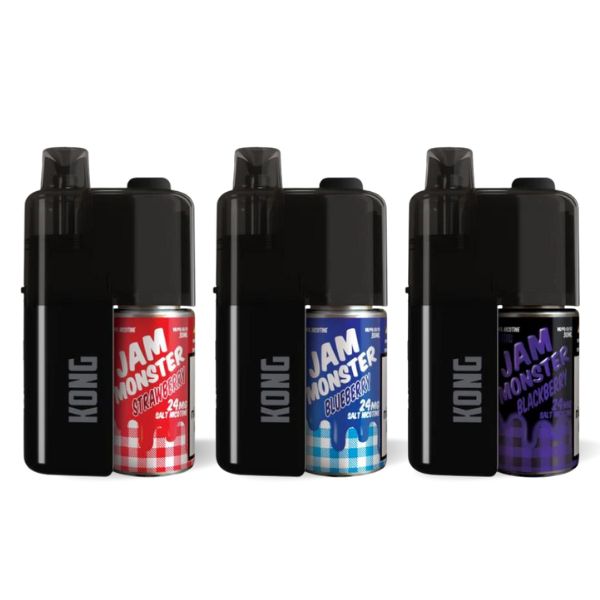 Best Flavors Kong by Zilla x Jam Monster Salt 30ml- 30K Puff Disposable