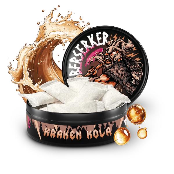 Best Deal Berserker Caffeine Pouches (15ct Can) 5 Pack - Kraken Kola
