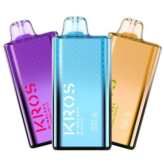 KROS Wireless 9000 Puffs Disposable Vape Best Flavors