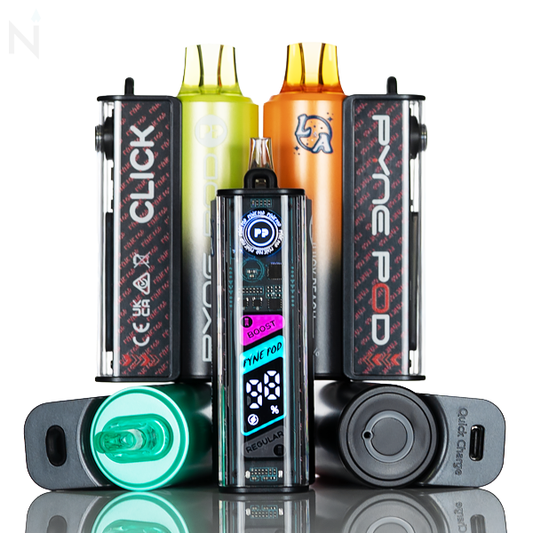 L&A X Pyne Pod Click 40K Disposable FULL KIT - 0% Zero Nic