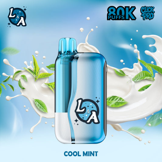 L&A Click Pro 80,000 Puffs Disposable Kit