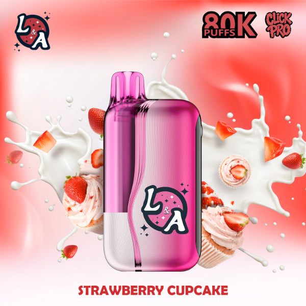 L&A Click Pro 80,000 Puffs Disposable Kit