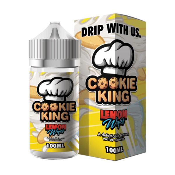 Best Deal Cookie King 100mL Vape Juice - Lemon Wafer