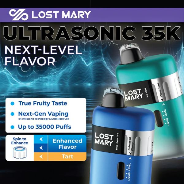 Best Deal Lost Mary Ultrasonic 35,000 Puffs Disposable