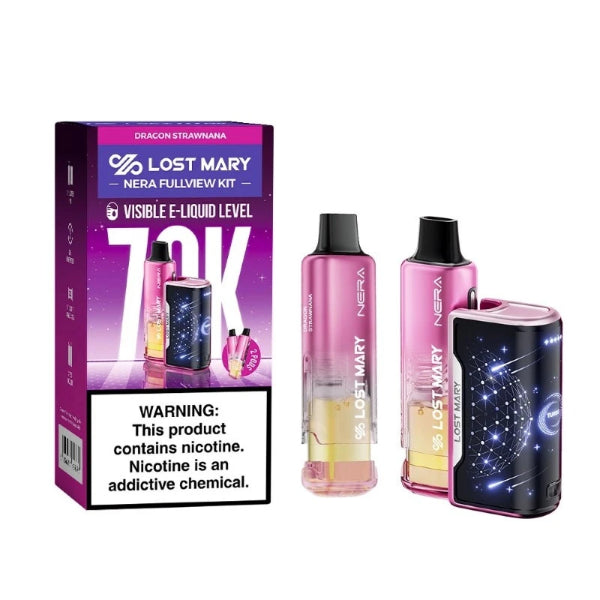 Lost Mary Nera 70K Disposable Kit (TX Compliant Edition)