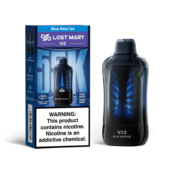 Lost Mary VIZ 55,000 Puffs Disposable Blue Razz Ice