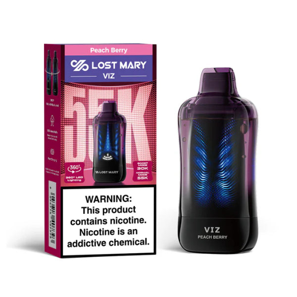 Lost Mary VIZ 55,000 Puffs Disposable Peach Berry