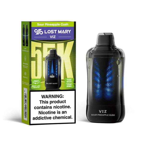 Lost Mary VIZ 55,000 Puffs Disposable Sour Pineapple Gush