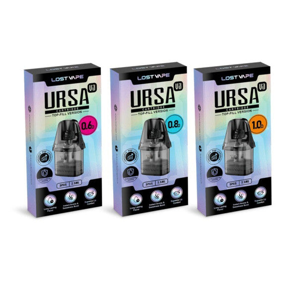 Best Deal Lost Vape Ursa V3 Replacement Pods 3-Pack