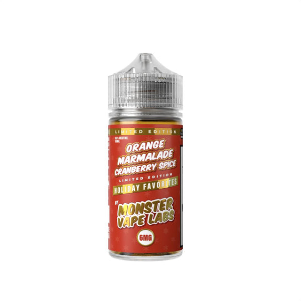 MVL Holiday Favorites E-Juice 100ml Orange Marmalade Cranberry Spice