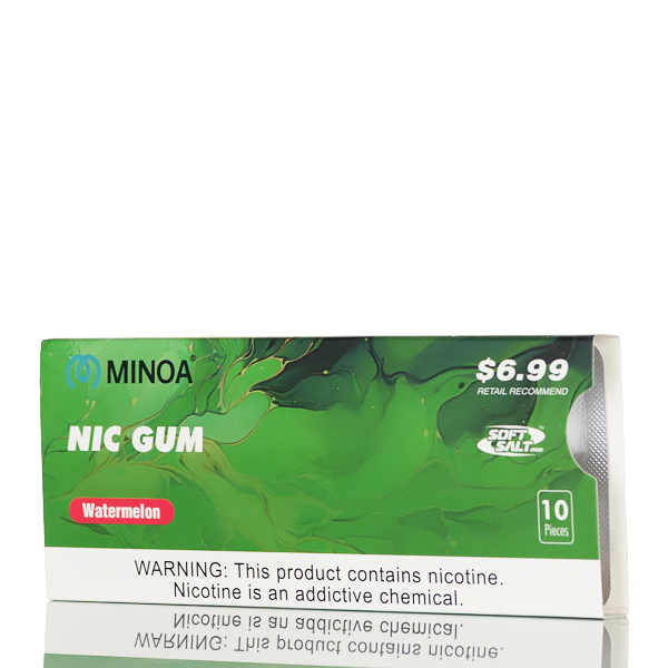 Minoa Soft Salt Nic Gum - Pack of 10