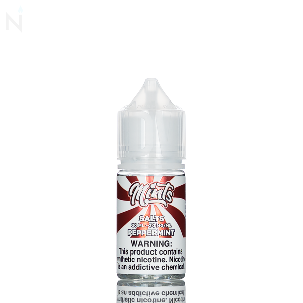 Mints Vape Co Peppermint Salts 30ml synthetic nicotine salt e-liquid peppermint menthol vape juice 30mg 50mg USA