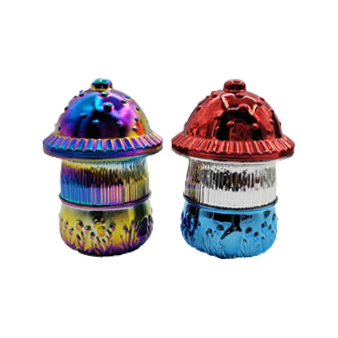 Mushroom Design Grinder Assorted Colors