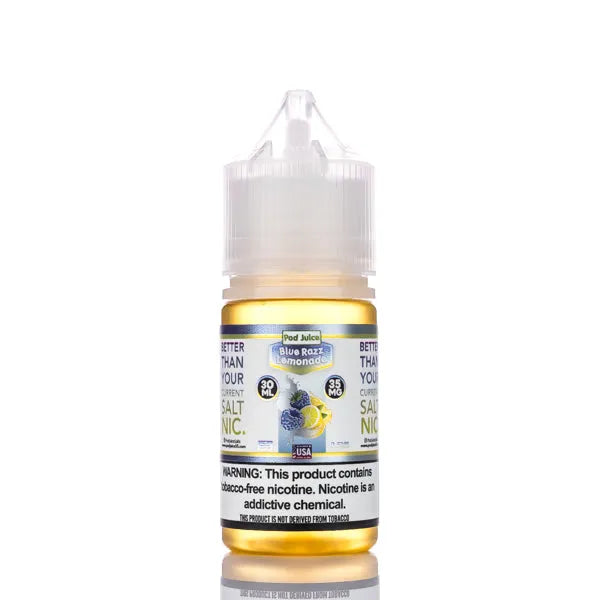 Pod Juice Salt - Blue Razz Lemonade - 30ml