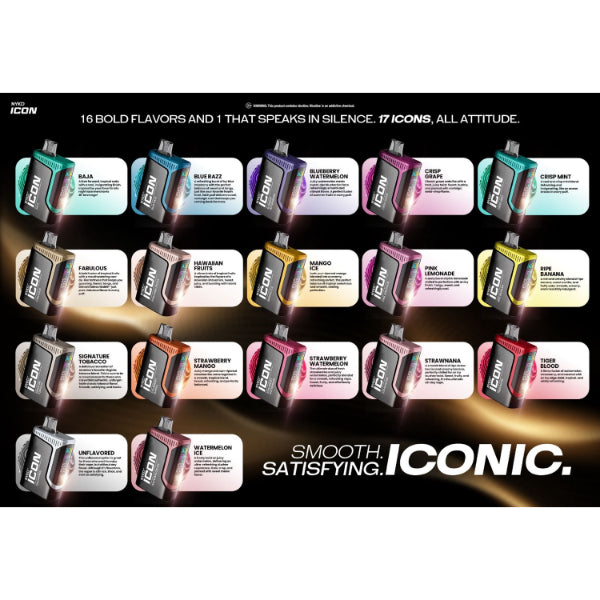 NYKD Icon 35,000 Puffs Disposable Vape