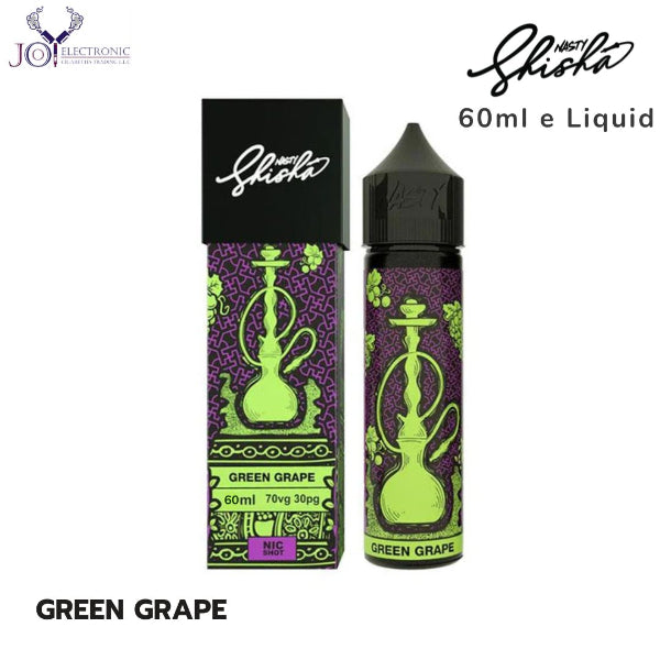 Nasty Worldwide Shisha - Green Grape - 60mL