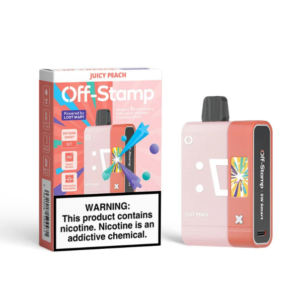 Best Deal Off-Stamp SW16000 Smart Kit Disposable - Juicy Peach