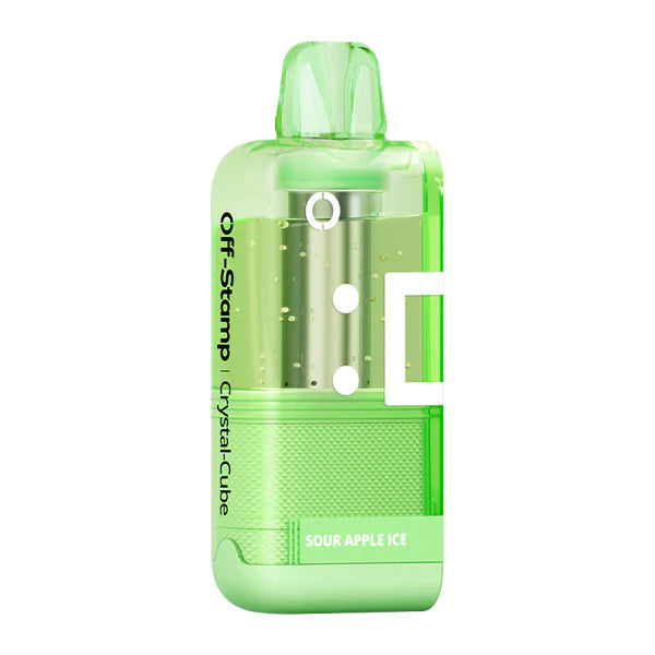 Off-Stamp X-Cube Crystal 35K Disposable Pod Sour Apple Ice