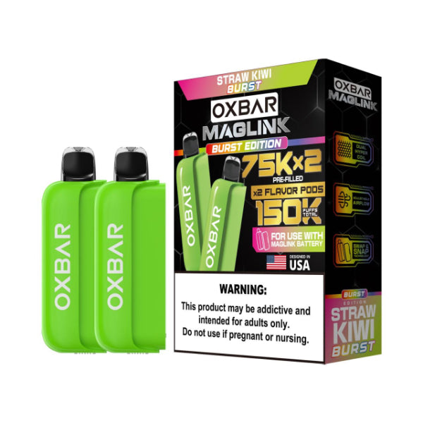 Oxbar Maglink Nixodine 75,000 Puff Replacement Pods