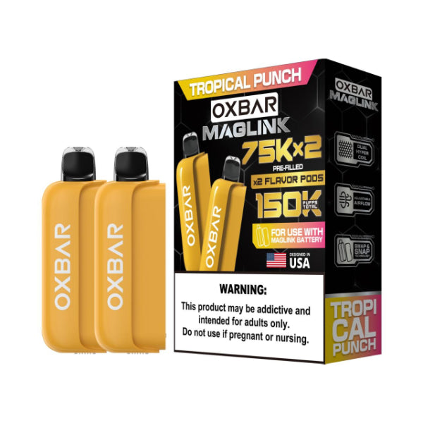 Oxbar Maglink Nixodine 75,000 Puff Replacement Pods