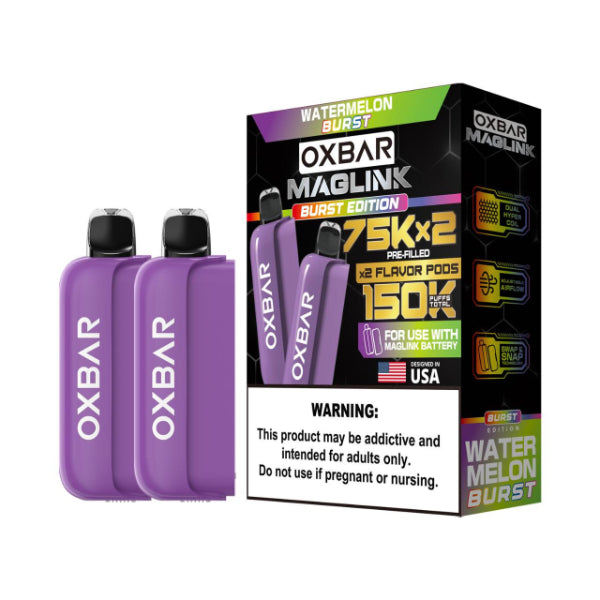Oxbar Maglink Nixodine 75,000 Puff Replacement Pods