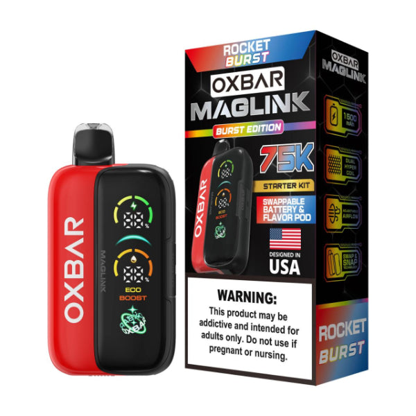 Oxbar Maglink Nixodine Kit 75,000 Puff Disposable