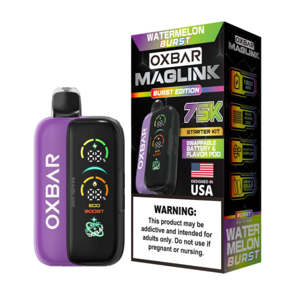 Oxbar Maglink Nixodine Kit 75,000 Puff Disposable