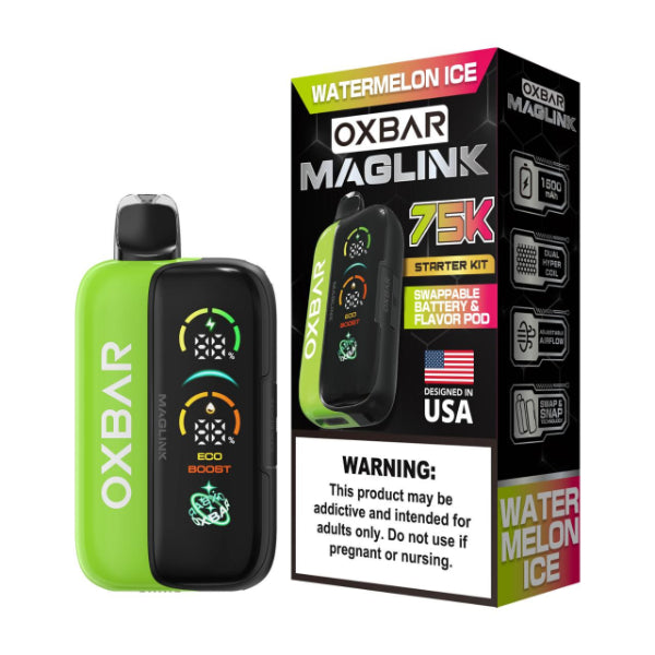 Oxbar Maglink Nixodine Kit 75,000 Puff Disposable