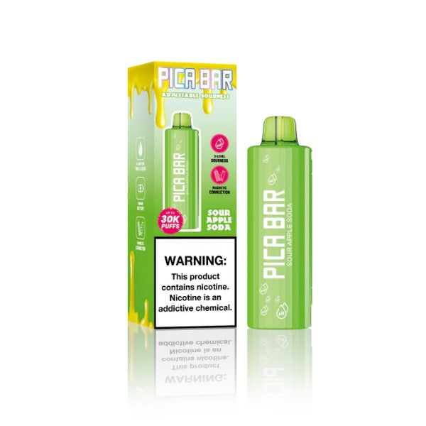 Best Deal PICA BAR Tuning 30,000 Puffs Disposable Pod - Sour Apple Soda