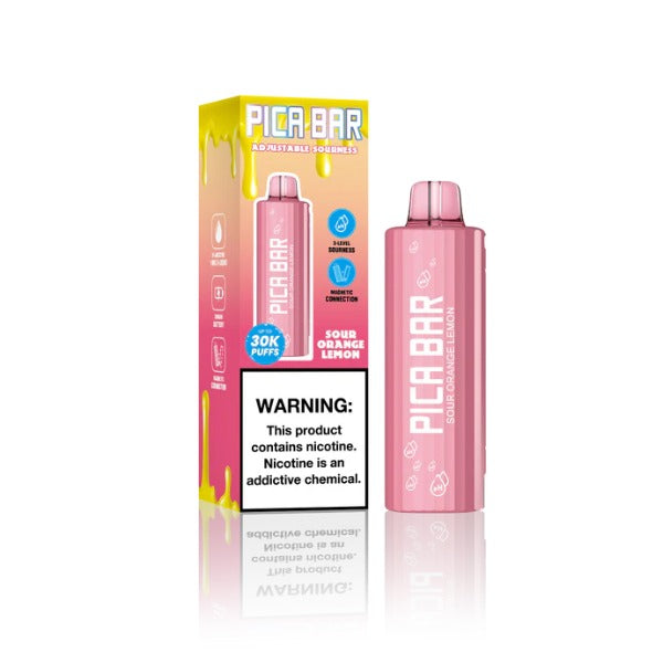Best Deal PICA BAR Tuning 30,000 Puffs Disposable Pod - Sour Orange Melon