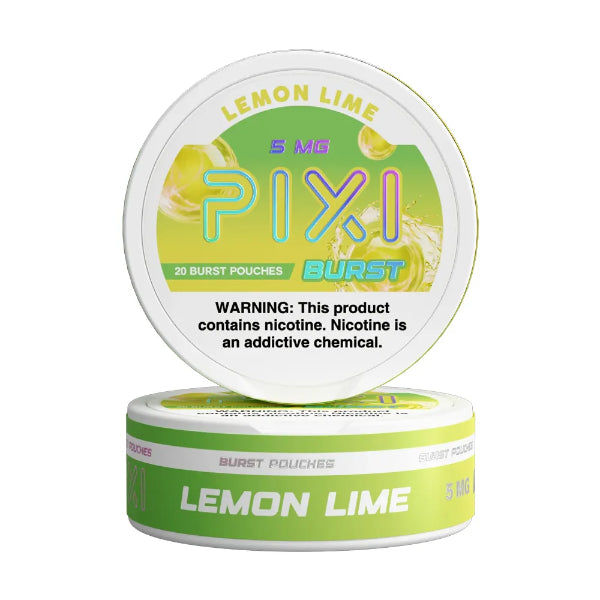 PIXI Burst Nicotine Pouches Lemon Lime