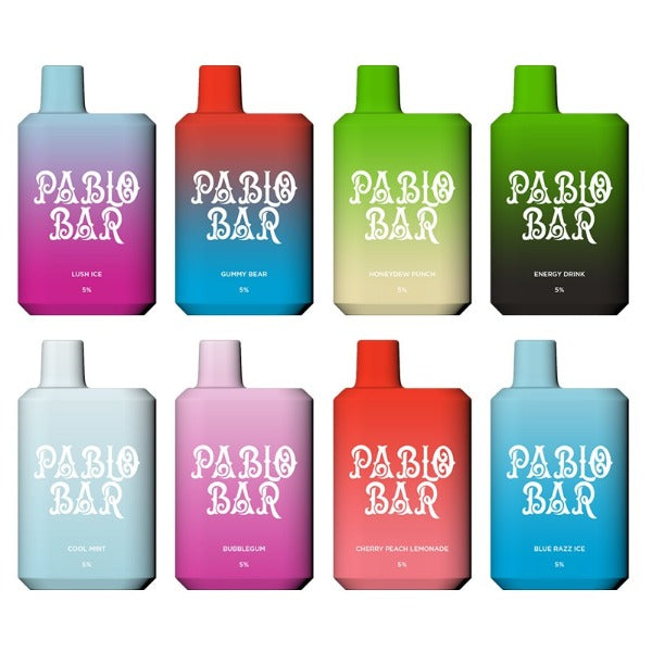 Pablo Bar Mini 5000 Puffs 50mg TFN 15mL Disposable