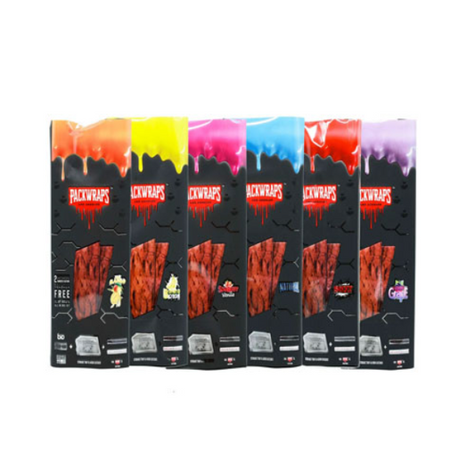 Packwoods All Hemp Wraps Packwraps *Display of 10*