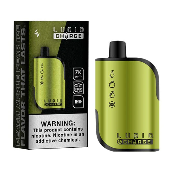 Lucid Charge 7000 Puffs Disposable Vape 14mL $2.99 eLiquid.com Lucid Charge 7000 Puffs Disposable Vape 14mL $2.99 eLiquid.com