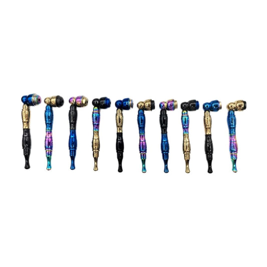 Premium Rainbow Color Metal Hand Pipe