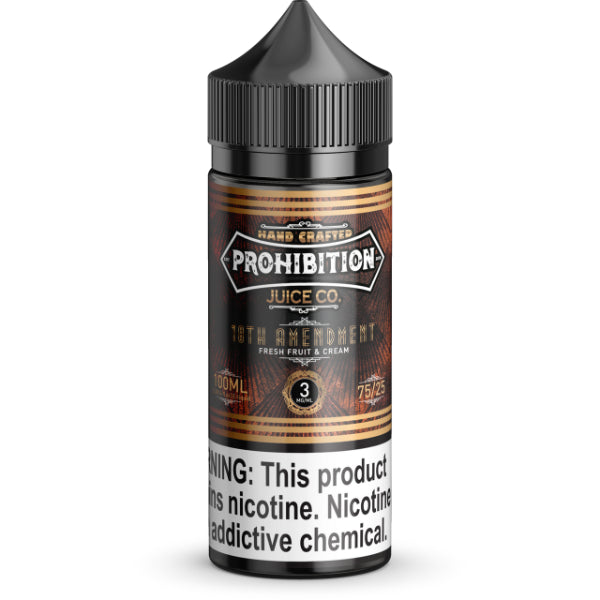 Prohibition E-Liquid Series 100mL