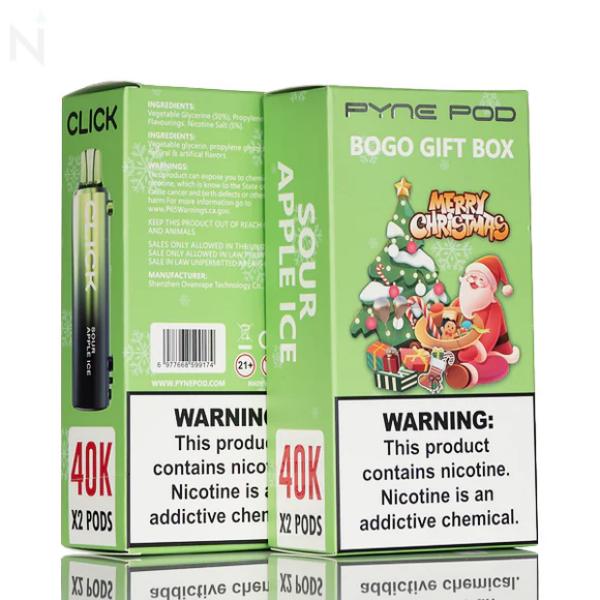 Pyne Pod Click 40K Disposable Pod Holiday Edition 2 Pack