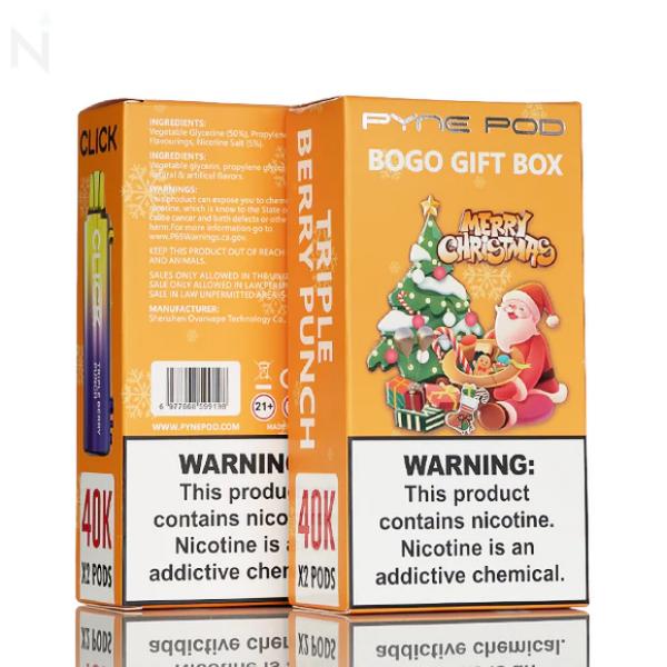 Pyne Pod Click 40K Disposable Pod Holiday Edition 2 Pack