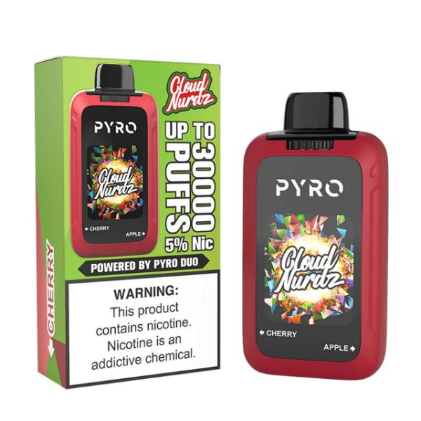 Pyro Duo x Cloud Nurdz 30,000 Puff Disposable