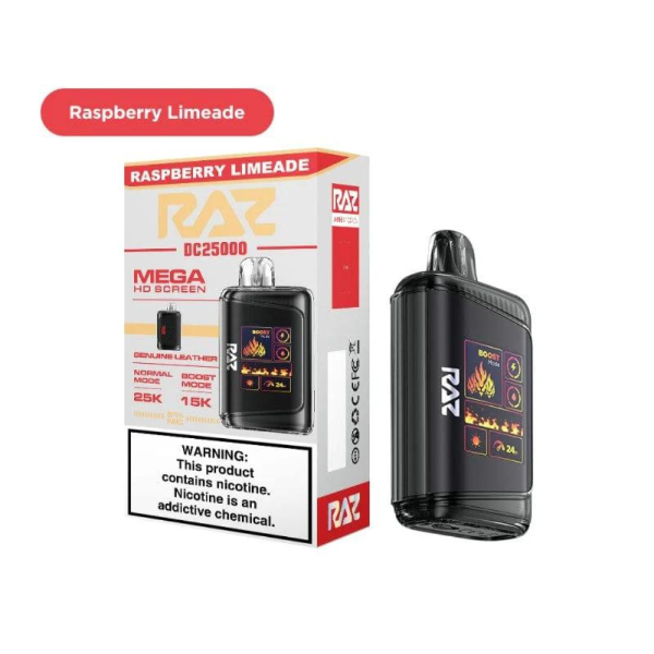 RAZ DC25K 25,000 Puffs Rechargeable Vape 16mL $7.99 eLiquid.com RAZ DC25K 25,000 Puffs Rechargeable Vape 16mL $7.99 eLiquid.com