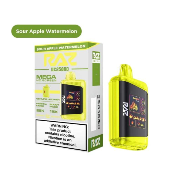 RAZ DC25K 25,000 Puffs Rechargeable Vape 16mL $7.99 eLiquid.com RAZ DC25K 25,000 Puffs Rechargeable Vape 16mL $7.99 eLiquid.com