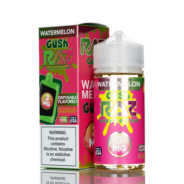 Pod Juice X RAZ E-Liquid - Watermelon Gush - 100mL