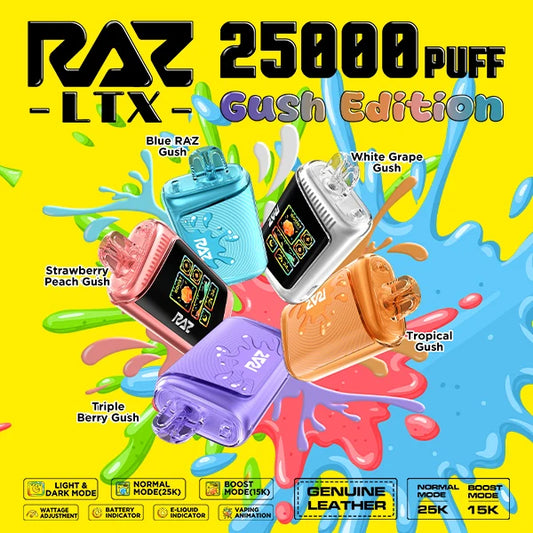 RAZ LTX 25,000 Puffs Gush Edition Single Disposable
