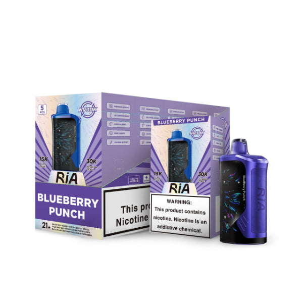 RIA NV30K Disposable Vape Blueberry Punch
